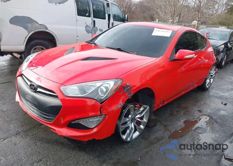 2013 Hyundai Genesis 3.8 Track from USA, damaged, VIN KMHHU6KJ3DU112656